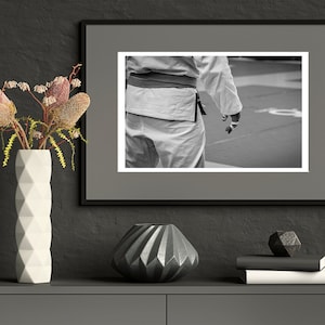 BJJ | Competition | Jiu-Jitsu | MMA | Fighter Hands | Martial Arts | BJJ Prints | Judo | Gym | Slap Bump Roll | Black and White | Home Decor