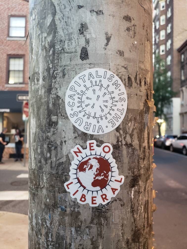 Anti-capitalist Sticker | Socialist Decal | Anarchist Gift | Capitalism ...
