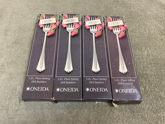 Oneida GOLDEN JULLIARD Cube Heirloom Stainless Flatware - Choice - La