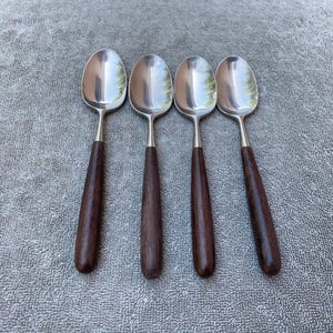 6 Lauffer Japan PALISANDER Dinner Knife Wood Handle