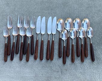 Lauffer Palisander カトラリー 6本セット Lauffer Palisander JAPAN Stainless Flatware 4 Piece Serving