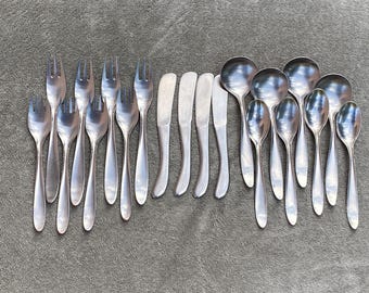 Lauffer Palisander Japan Stainless Steel Flatware 20 Piece