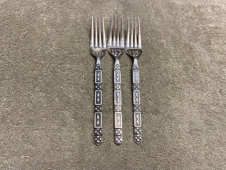 Lifetime Cutlery Japan Korea Stainless Flatware 3 Dinner Etsy