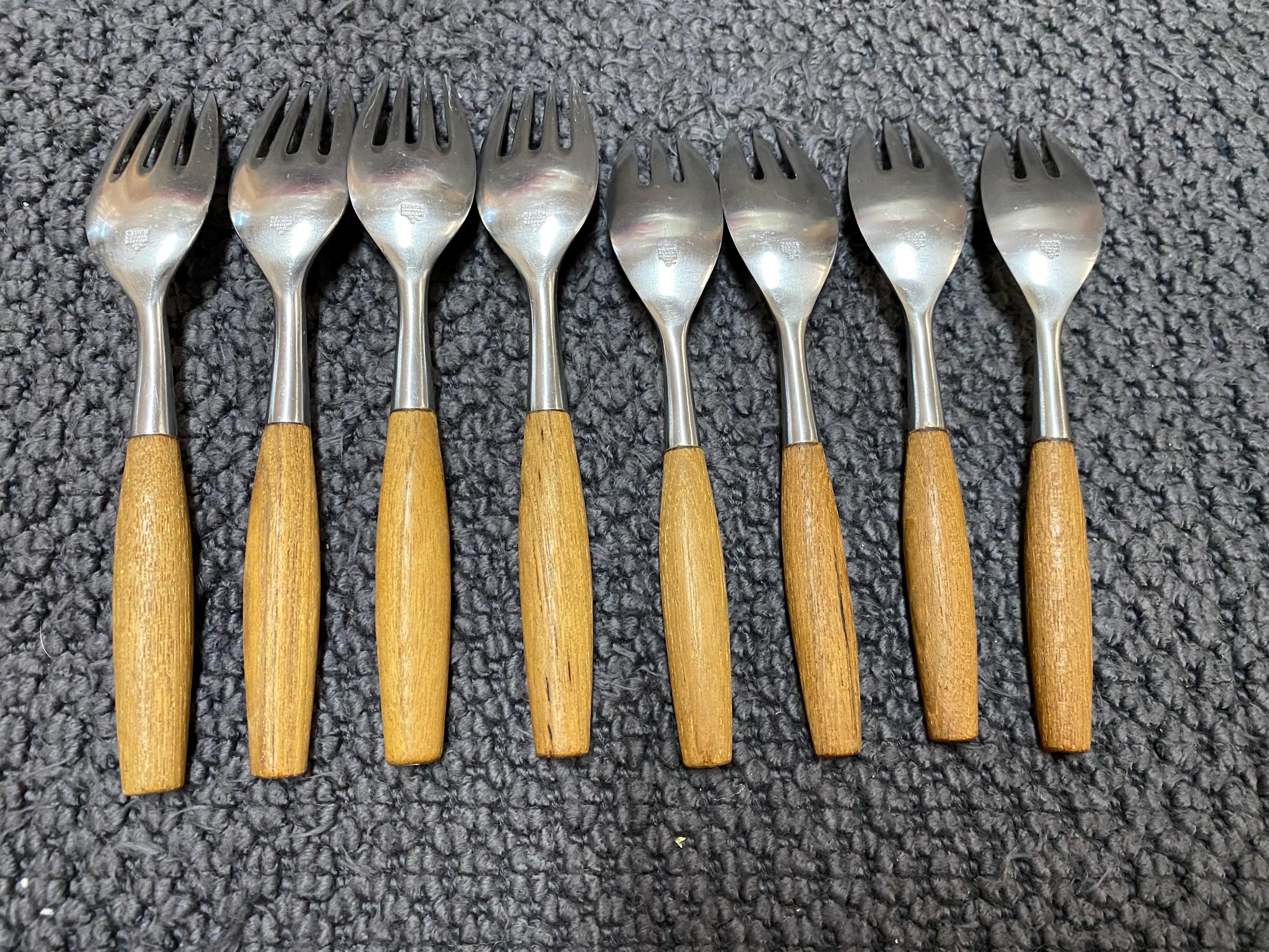 Dansk Fjord Designs Germany IHQ Stainless Flatware 20 Piece Set