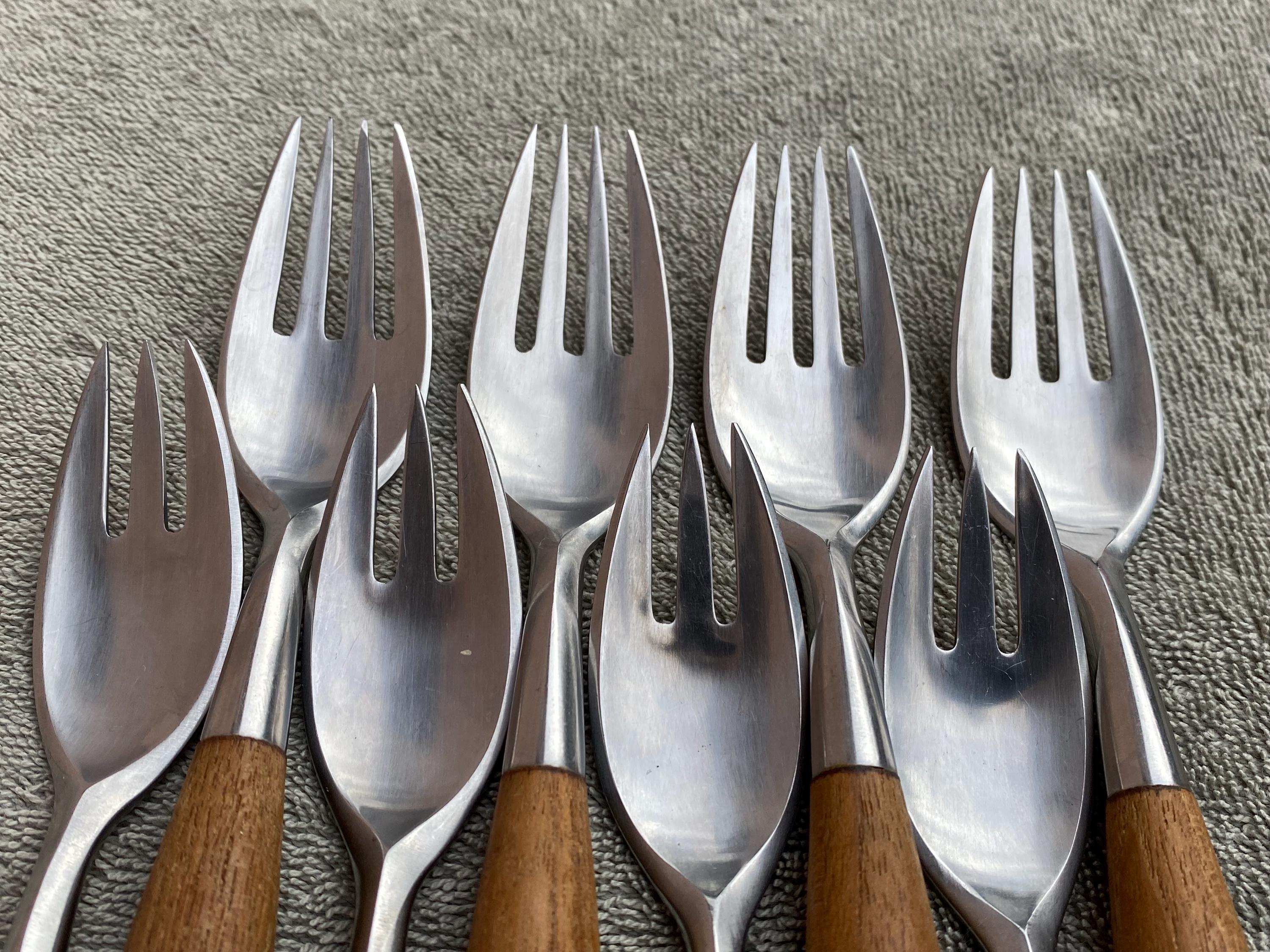 Dansk Fjord Designs Germany IHQ Stainless Flatware 20 Piece Set