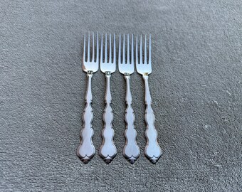 Easterling Tuscan Ware Floret Stainless Steel Flatware – Satin Finish – Discontinued Pattern