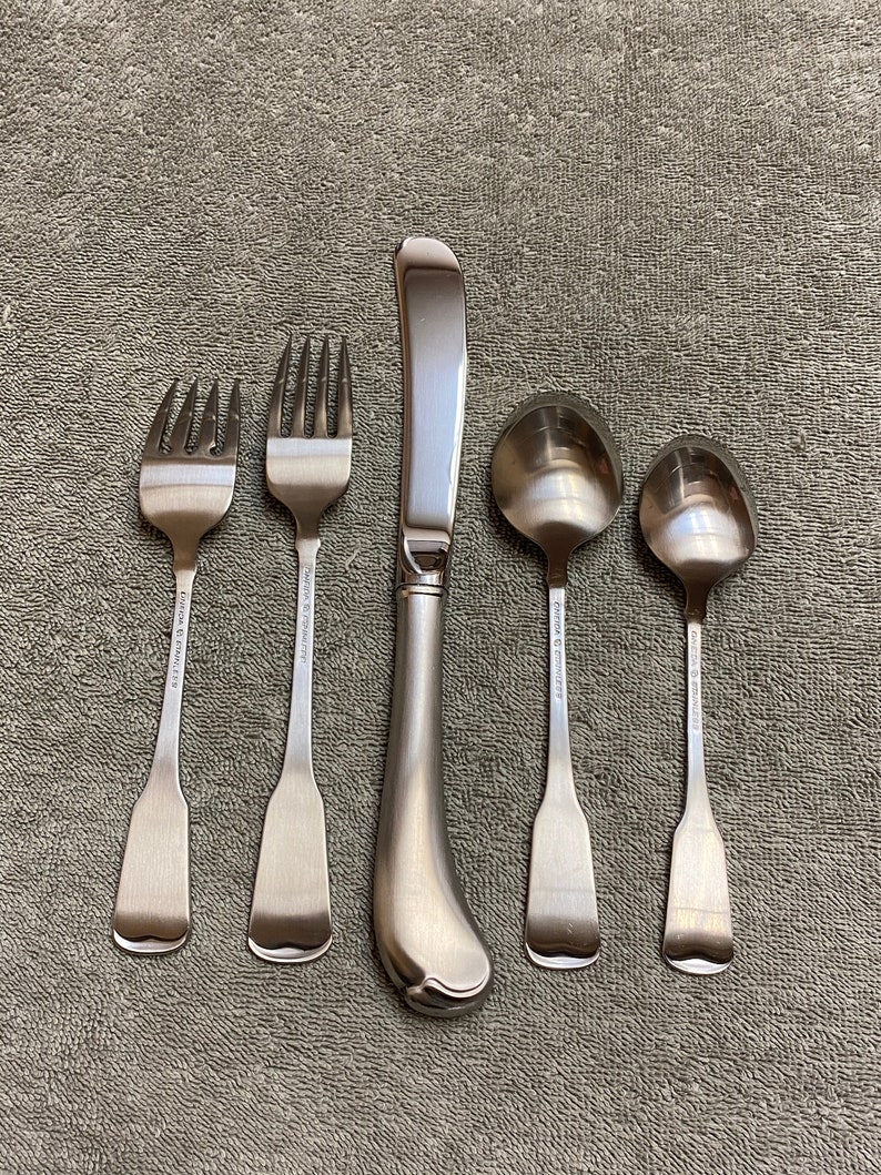Oneida American Colonial stainless steel flatware ONE 5 pc Etsy