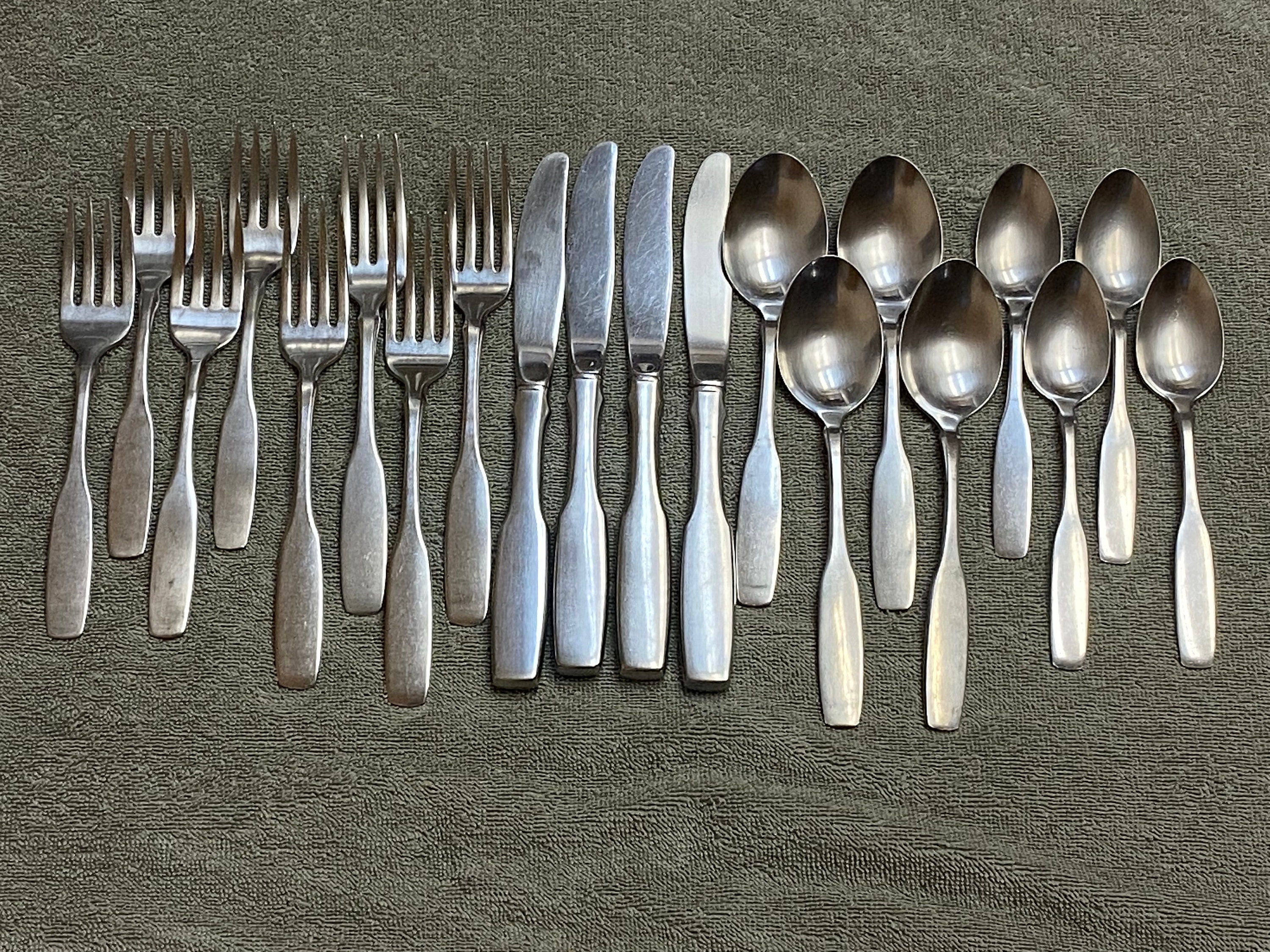Oneida Paul Revere comunidad acero inoxidable flatware 20 pc Etsy