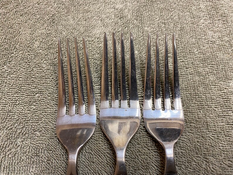 Lifetime Cutlery Japan Korea Stainless Flatware 3 Dinner Etsy