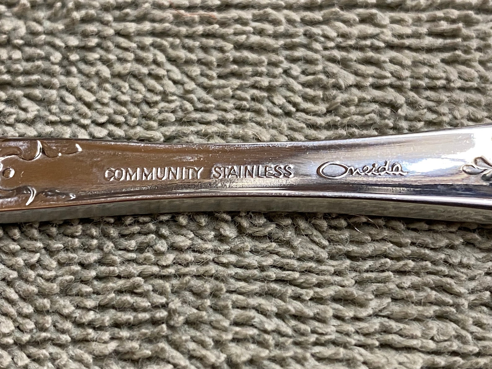 Oneida Louisiana Community Stainless Steel Flatware 5 Serving Etsy