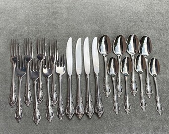 Lauffer Palisander Japan Stainless Steel Flatware 20 Piece