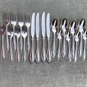 Oneida American Harmony Arbor 18/8 stainless flatware 20 piece set