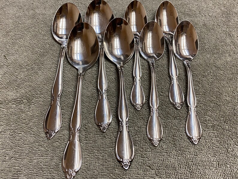Oneida Chatelaine 18/8 community stainless flatware 24 pc set Etsy