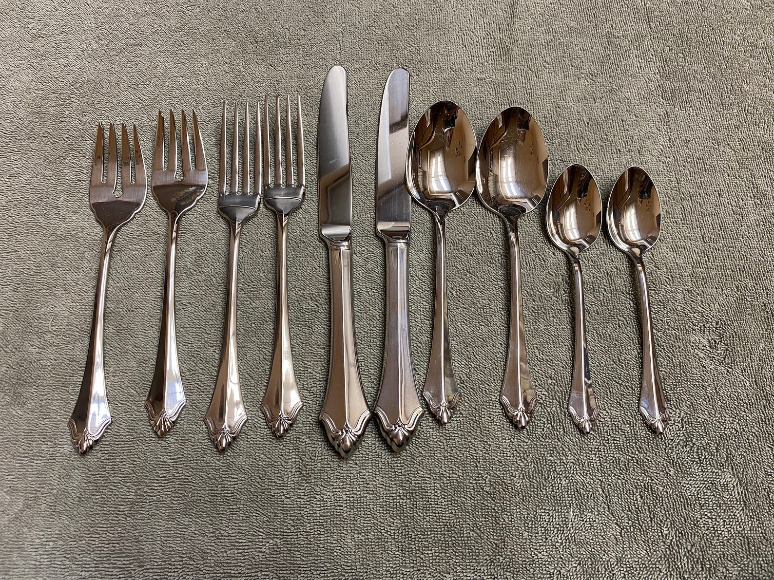 Oneida Kenwood Community Stainless Steel Flatware Two5 Pc Etsy