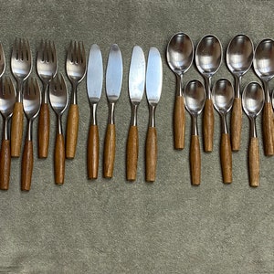 Dansk Fjord Designs Germany IHQ stainless flatware 20 piece set