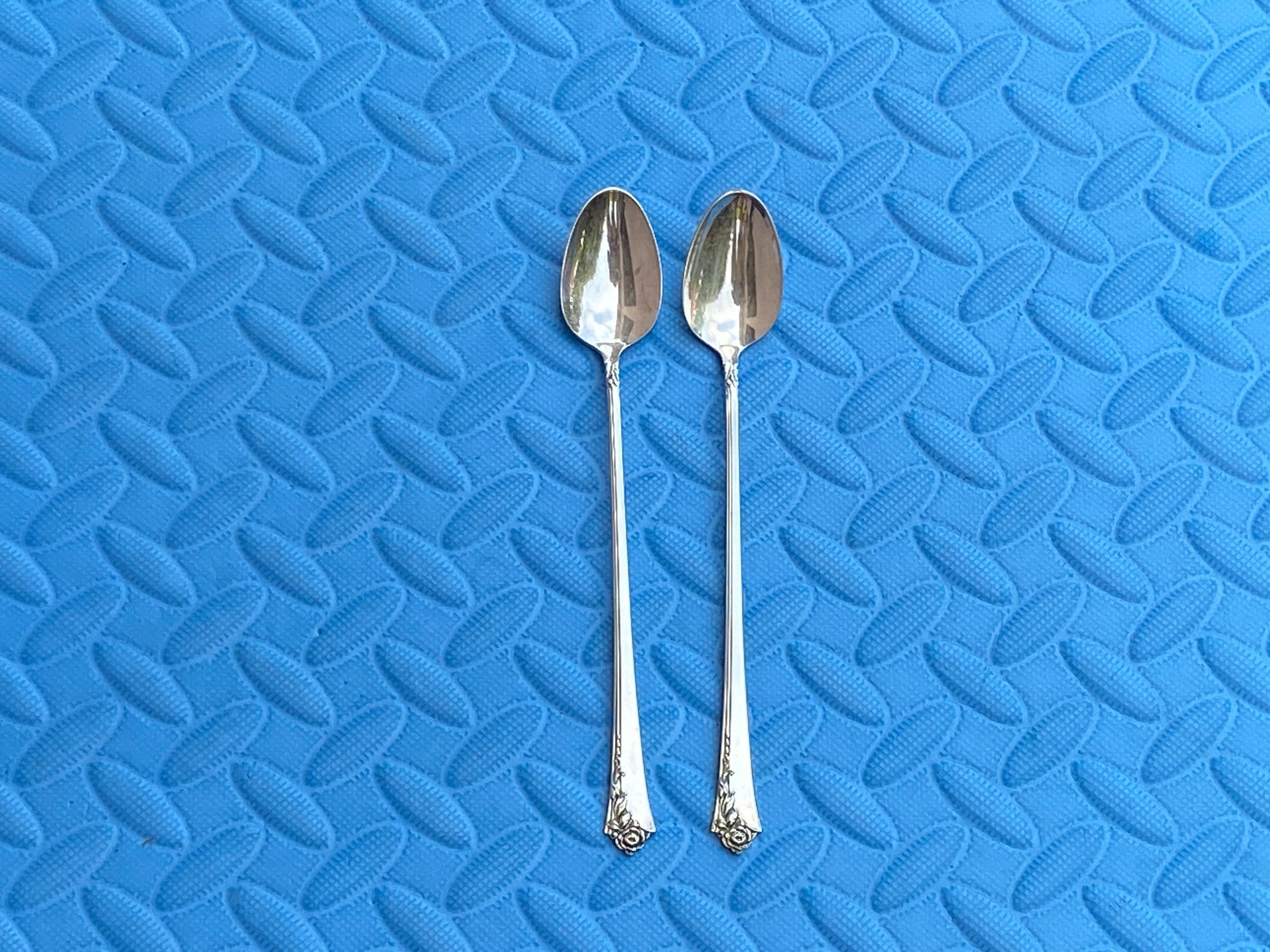 Heirloom Sterling Damask Rose Spoon - Etsy