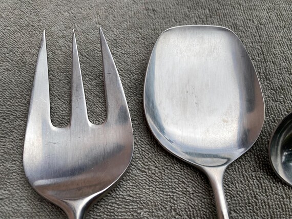 Lauffer Palisander JAPAN Stainless Flatware 4 Piece Serving