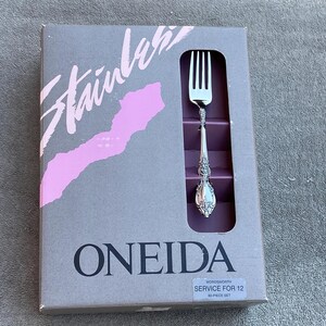 Oneida 2285004E Wordsworth Everyday Cuillères à café en acier inoxydable 18/0 Argenté