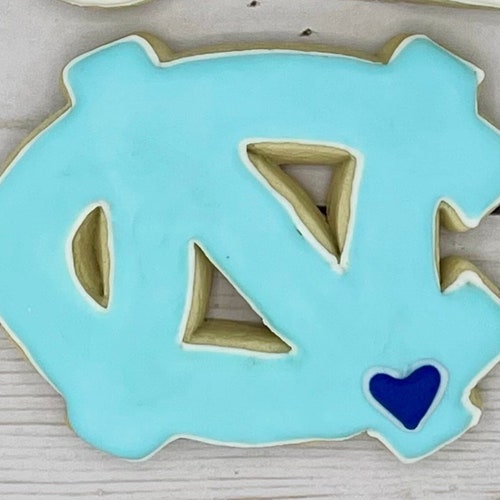 University of North Carolina Cookie Cutter Etsy