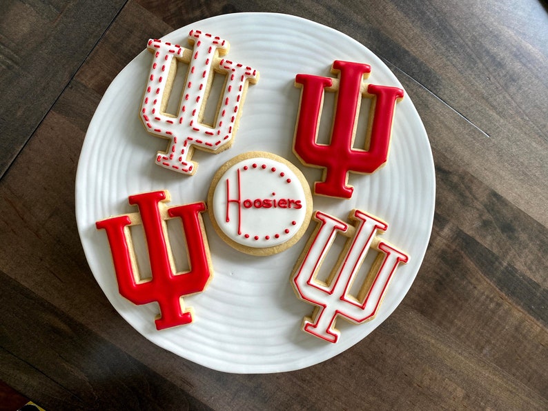 Indiana University Cookie Cutter Etsy