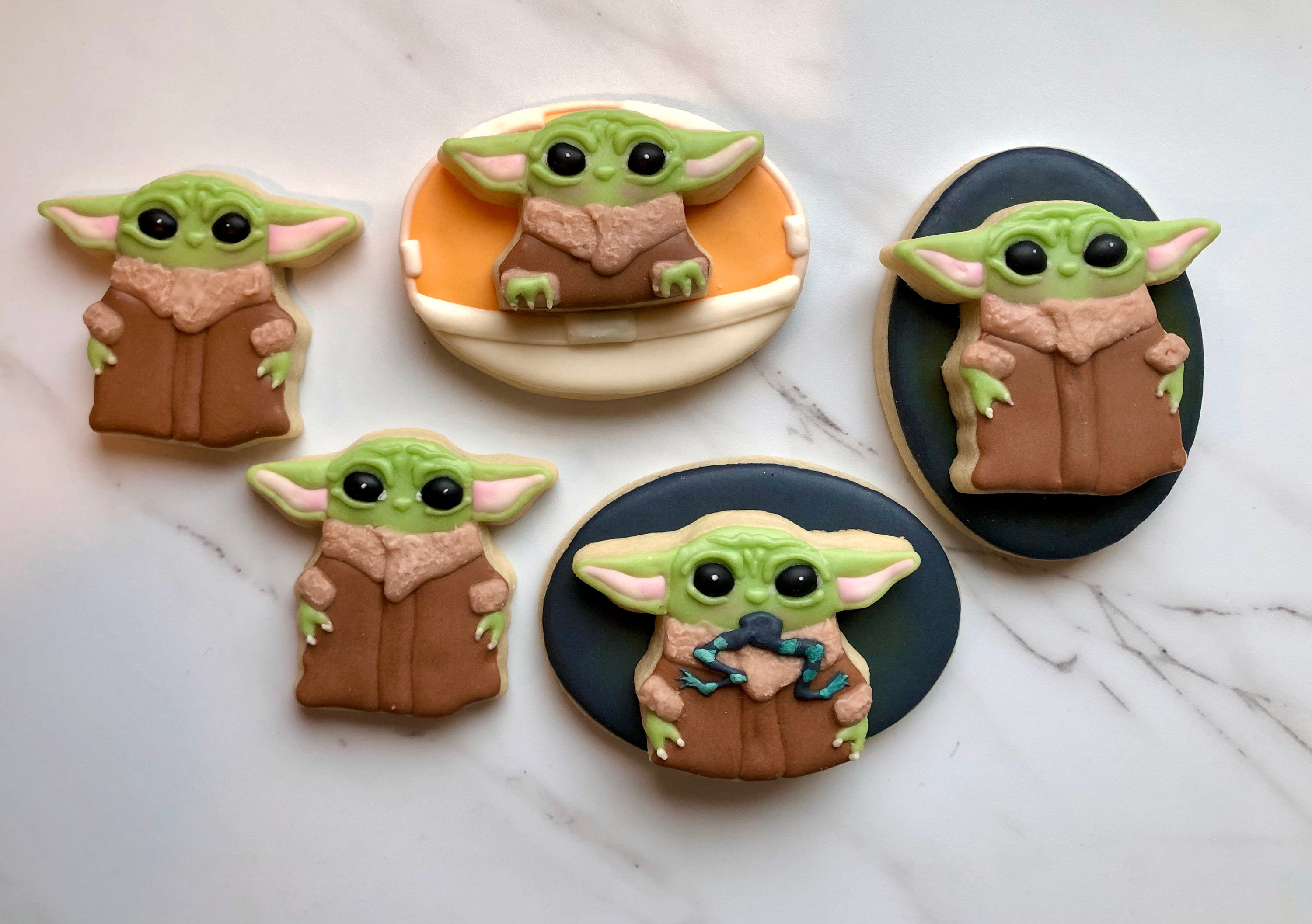 Mandalorian Baby Yoda grogu Cookie Cutter Etsy