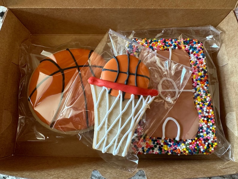 Ccookie Hoops Basketball and Hoop Cookie Cutter - Etsy