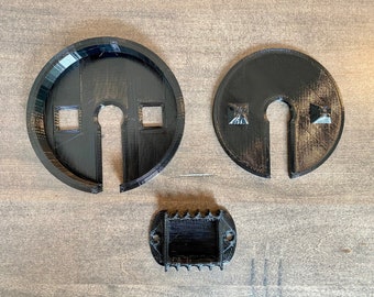 Rookafdekkap en vetaftapplug zwarte set voor recteq grills