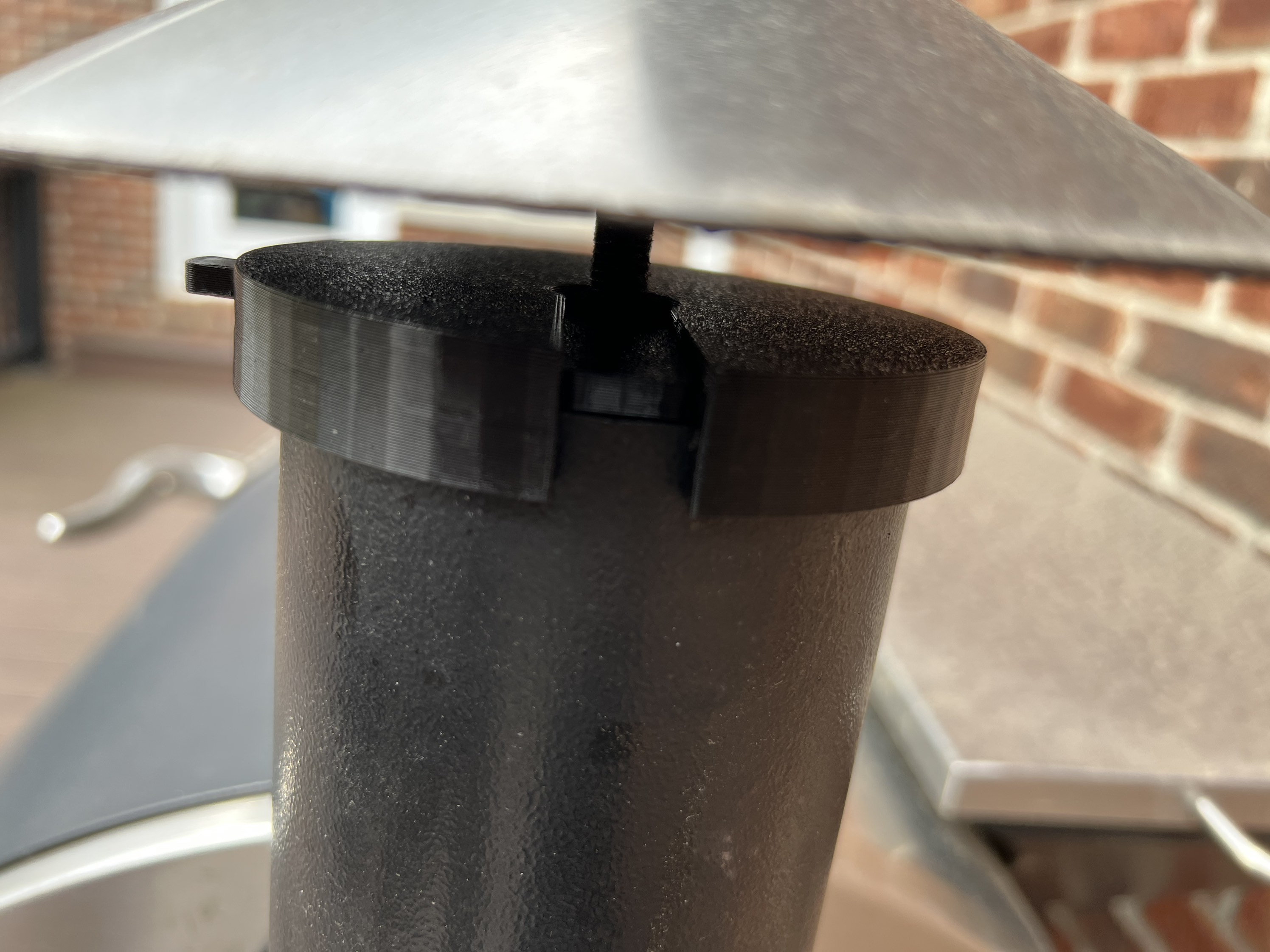 Rauchstapelabdeckung Für Pelletgrills – Magnetisch, Zum Verschließen Der Öffnung Bei Traeger, Pit Boss U.a.