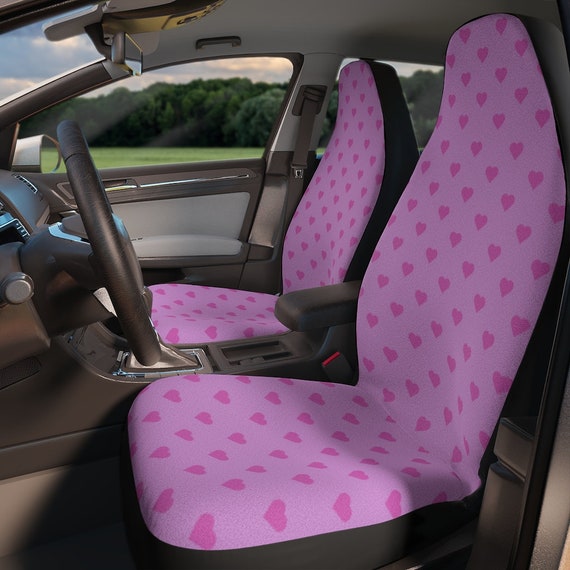 Pink Herzen AutoSitzbezug für Frauen, Auto Auto Sitzbezug Pink Herzen -  .de