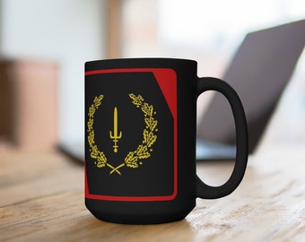 Black American Heritage Flag Coffee Mug, Black American Heritage Flag