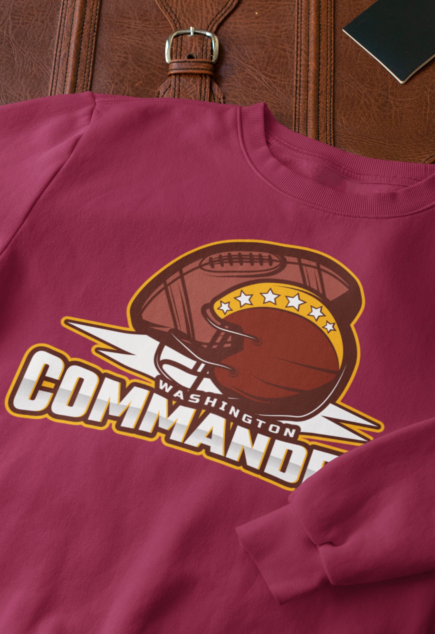 Washington Commanders Football Team Crewneck Sweatshirt - Etsy