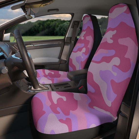 Pink camo car 2025 seat and stroller