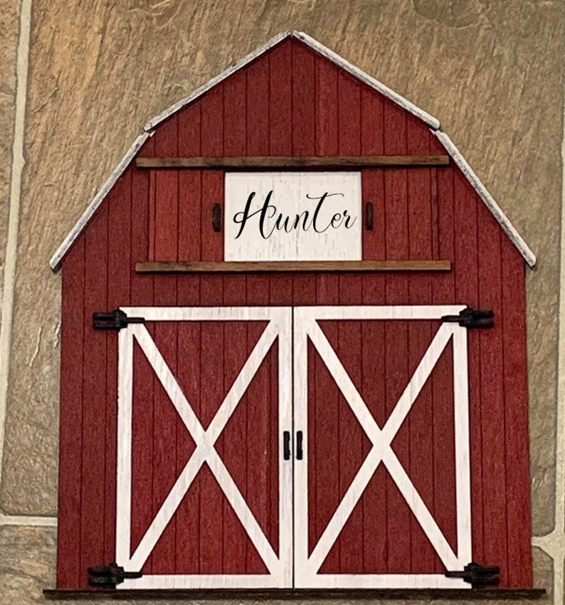 Personalizable Barn Wall Decor DIGITAL FILE ONLY Etsy