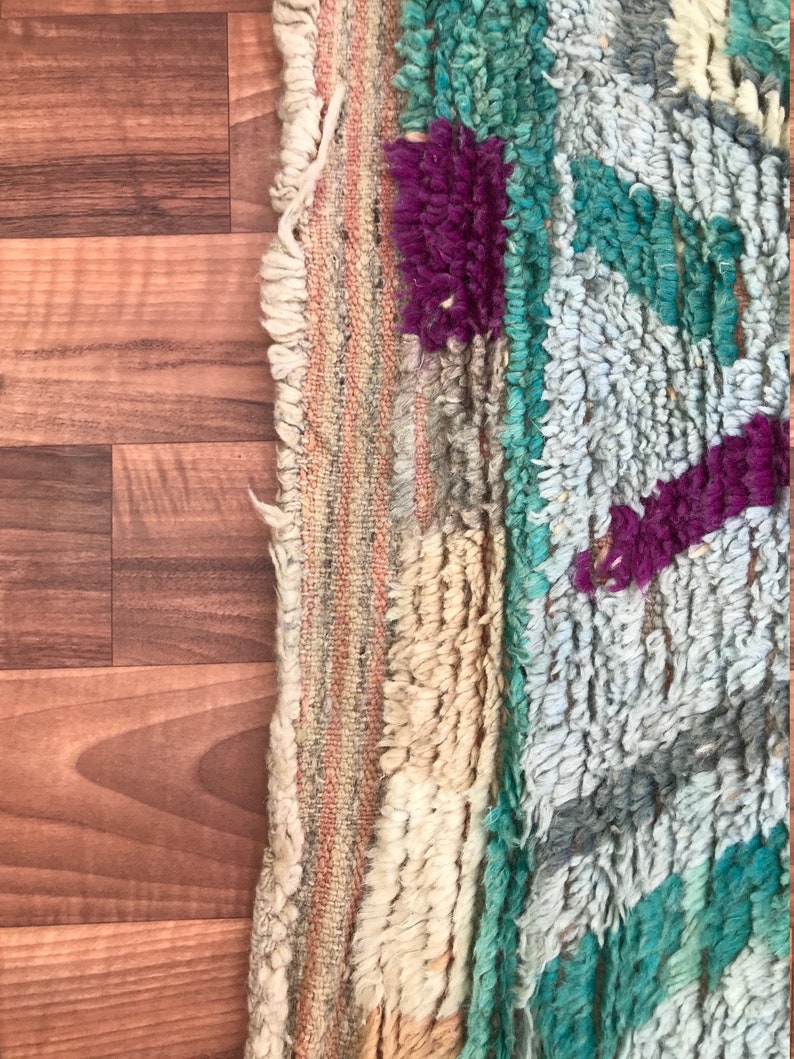 Vintage Boujad Handmade Rug Vintage Rugs Oriental Rug Etsy