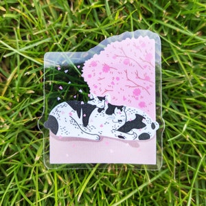 Cats of Tokyo Vinyl Sticker | Animal Lover Sticker | High Shine Cats Decal