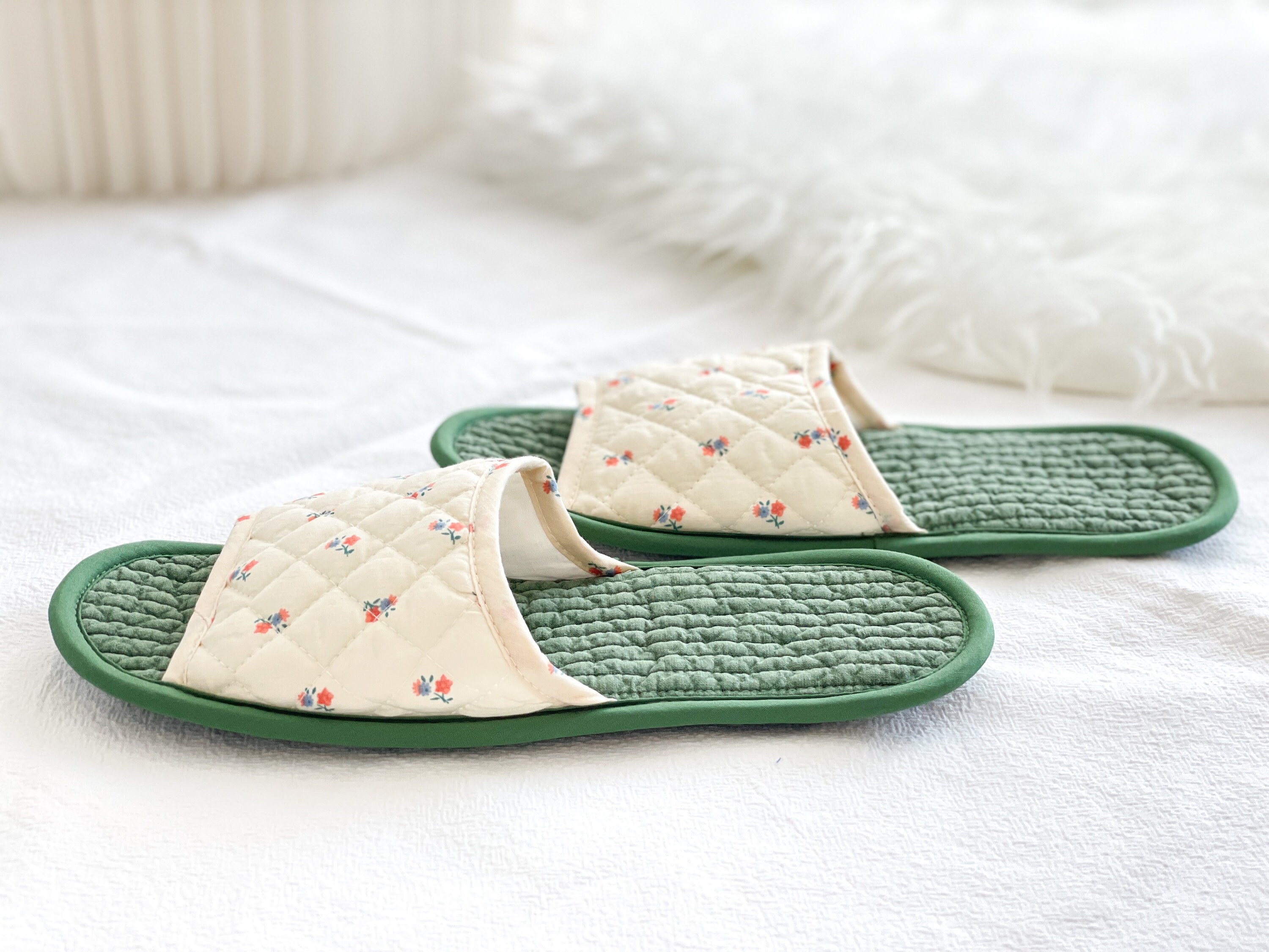 Indoor Cotton Slippers Machine Washable Slippers Etsy