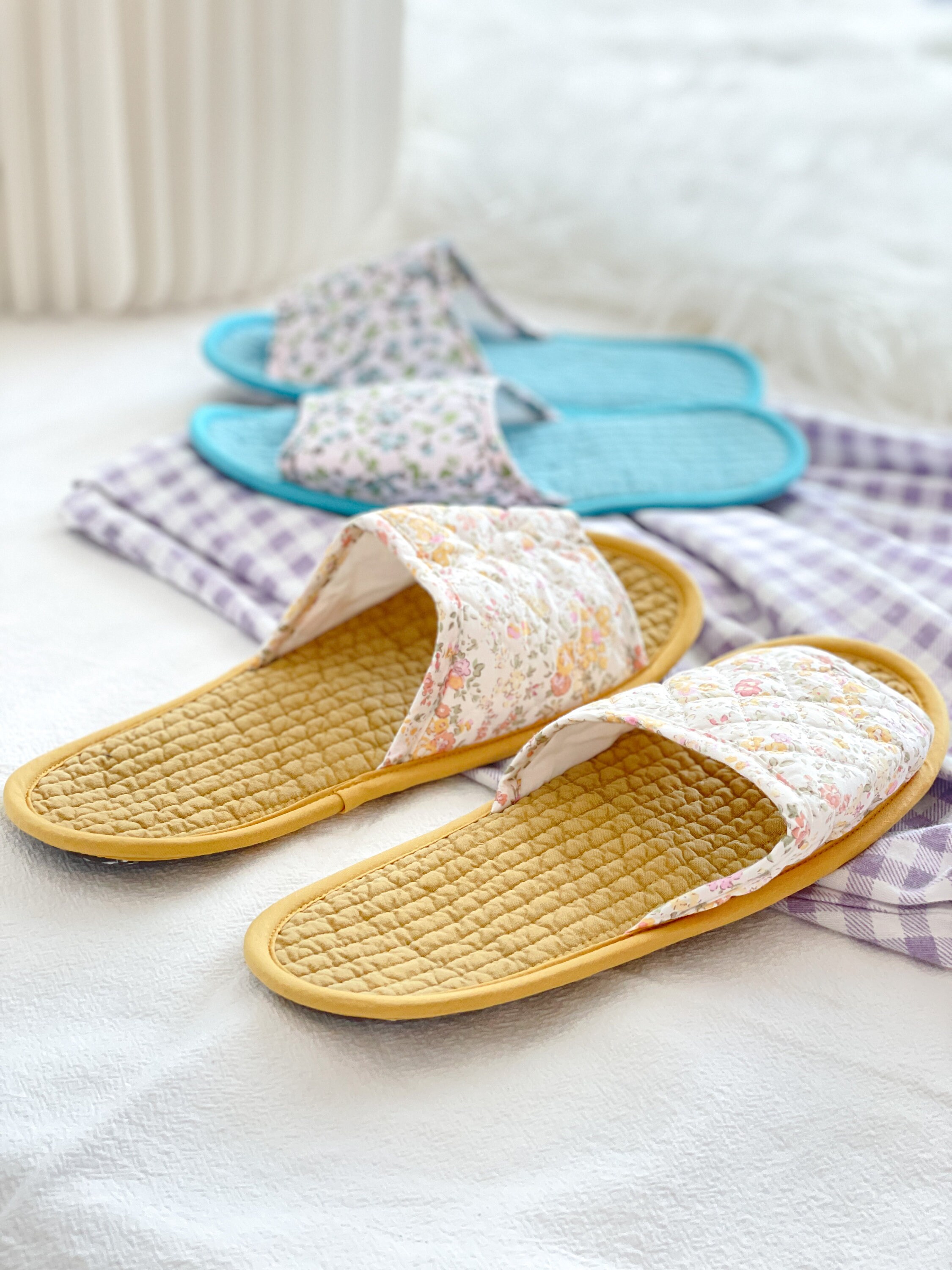 Indoor Cotton Slippers Machine Washable Slippers Etsy
