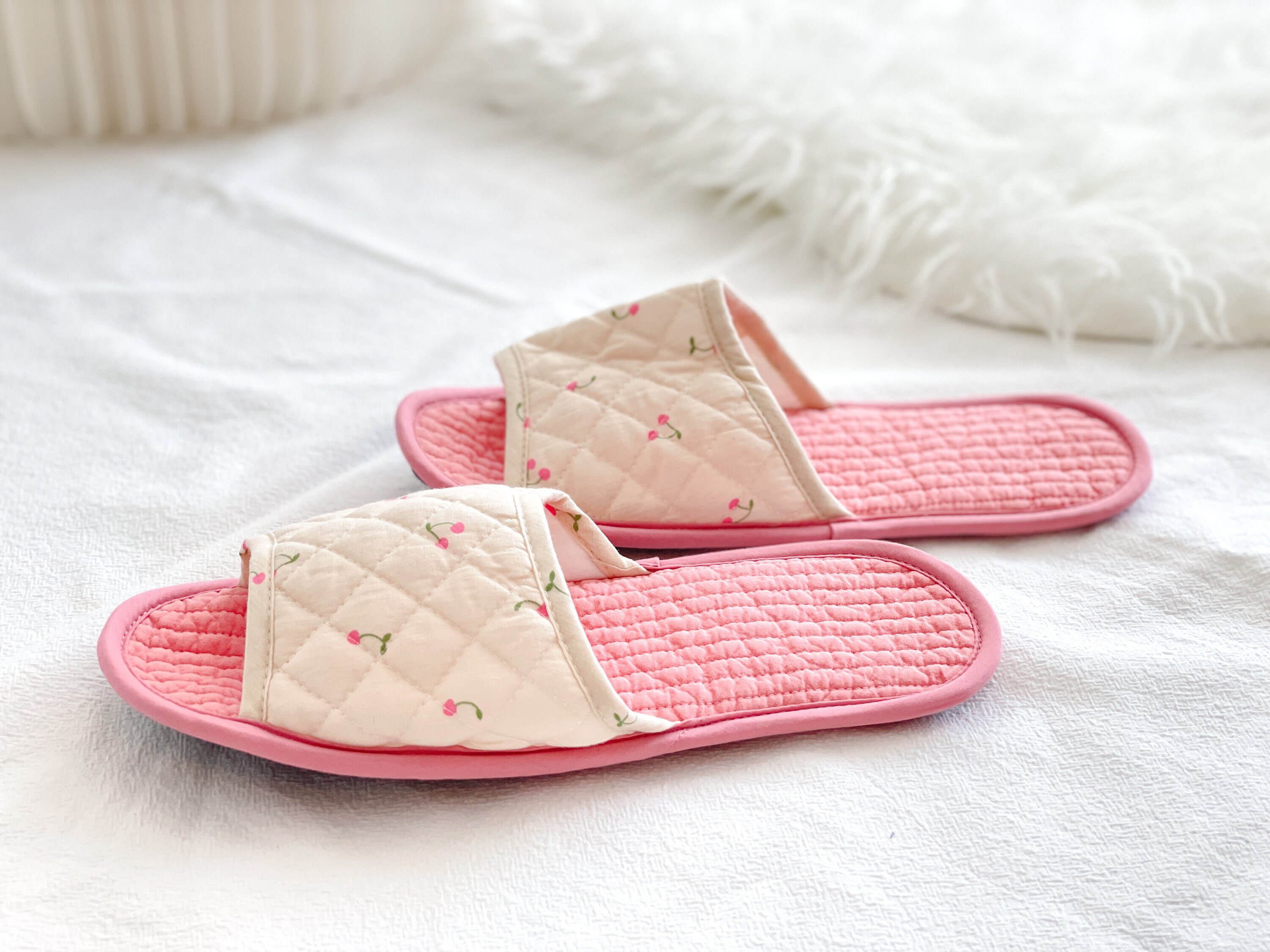 Indoor Cotton Slippers Machine Washable Slippers Etsy