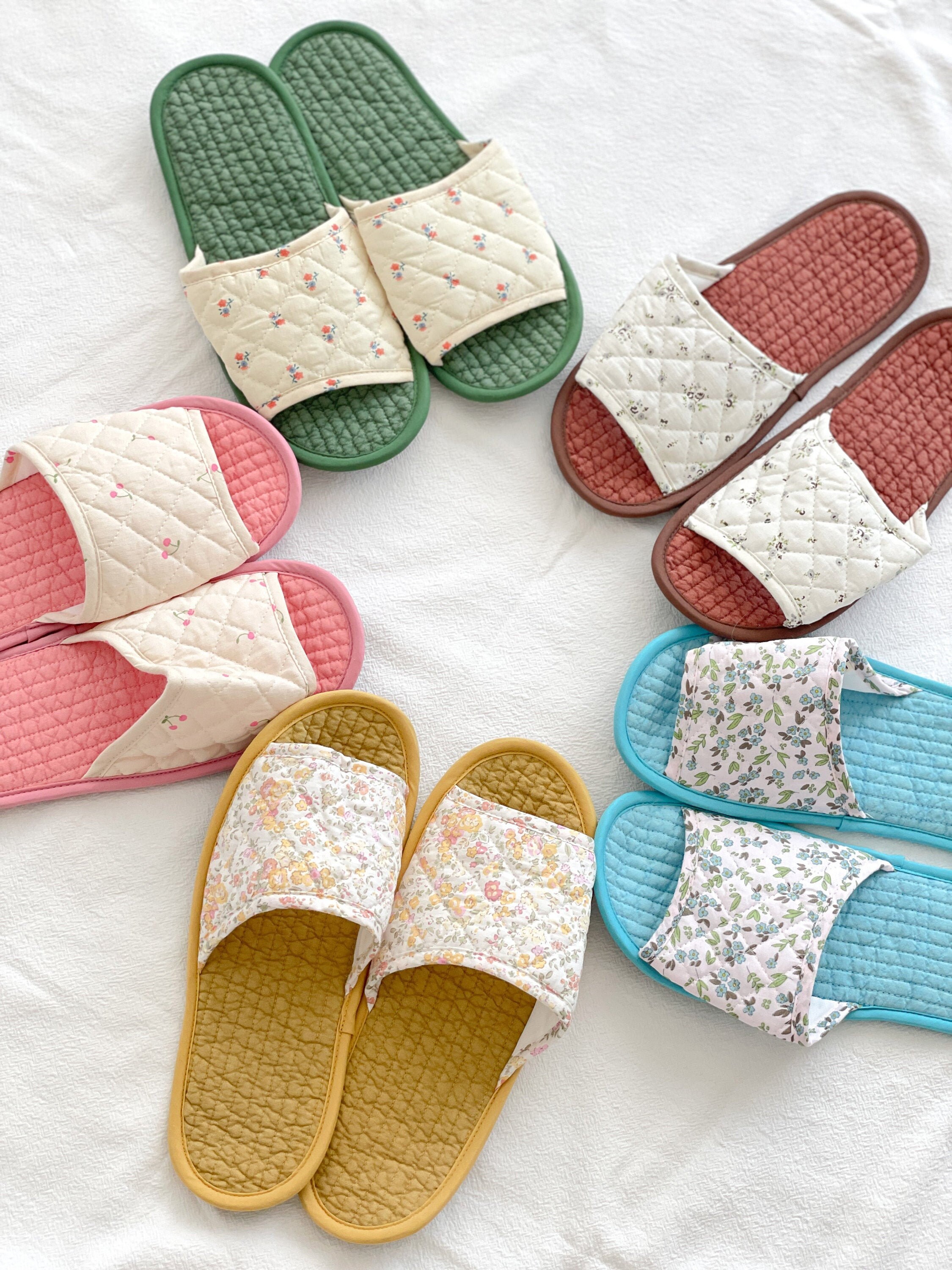 Indoor Cotton Slippers Machine Washable Slippers Etsy