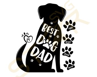 Download Dog Dad Svg Etsy PSD Mockup Templates