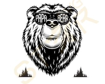 Free Free 189 Father Figure Bear Svg SVG PNG EPS DXF File