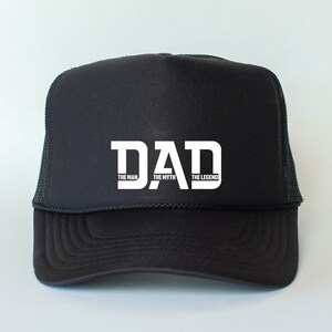Dad The Man Hats, Funny Dad Caps, Dad Trucker Hats, Best Dad Ever Hats, Dad Legend Hats, Dad Birthday Gift Caps, Dad Life Hats, Papa Hats