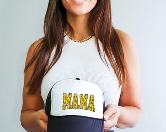 Cute Softball Mom Hats, Mom Trucker Hats, Sports Mom Caps, Softball Mama Gift, Gift for Mama, Mothers Day Gift, Game Day Hats, Softball Mama