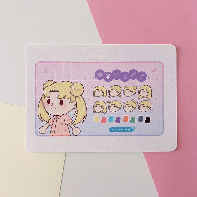 Usagi Plays Animal Crossing / Animal Crossing Print / Sailor image 0