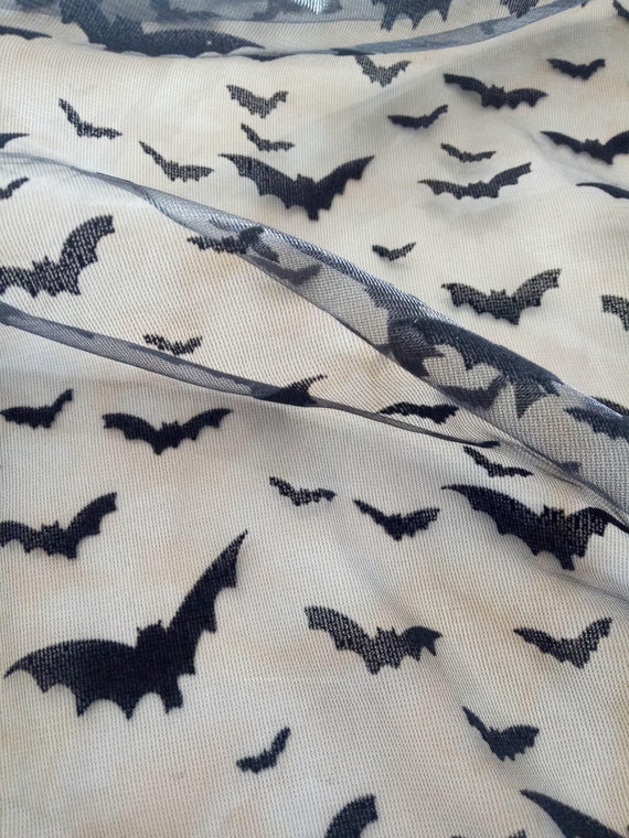 Halloween Black Bat, Net With Bat, Black Bat 
