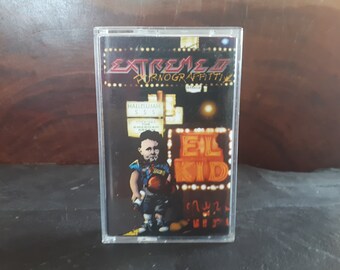 EXTREME - PORNOGRAFFITTI - Vintage 90's Rock Cassette Tape UK Release