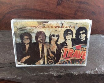 TRAVELING WILBURYS - Volume One - 80's Super Group - Vintage 80's Rock Cassette Tape