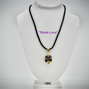 Necklace_Pendant_Black Love!