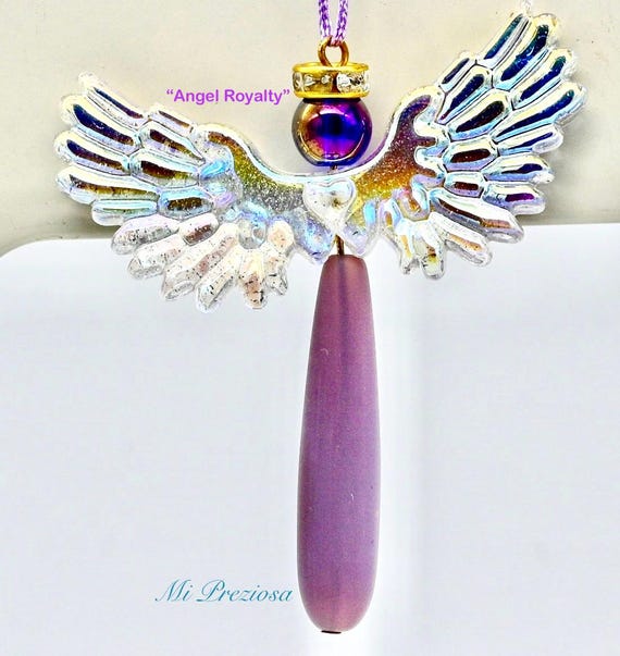 クリスマスオーナメント/サンキャッチャー_天使の王族！ - Etsy 日本