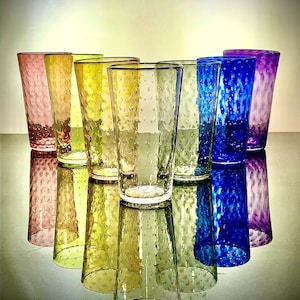 Bubble Pint Glass